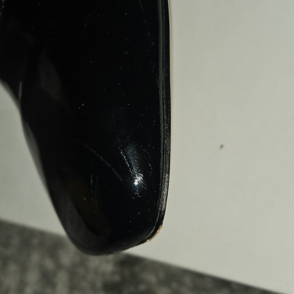 Good American patent leather Black Ankle Boots 9.5 - Picture 15 of 16